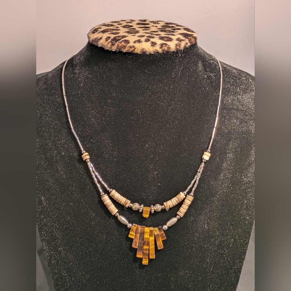 Tiger's eye necklace